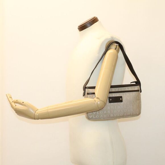 Bulgari Beige Canvas Shoulder Bag (Pre-Owned) - Picture 7 of 16